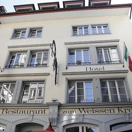 Boutique Hotel Weisses Kreuz - Adult Only Hotel Lucerne Ngoại thất bức ảnh