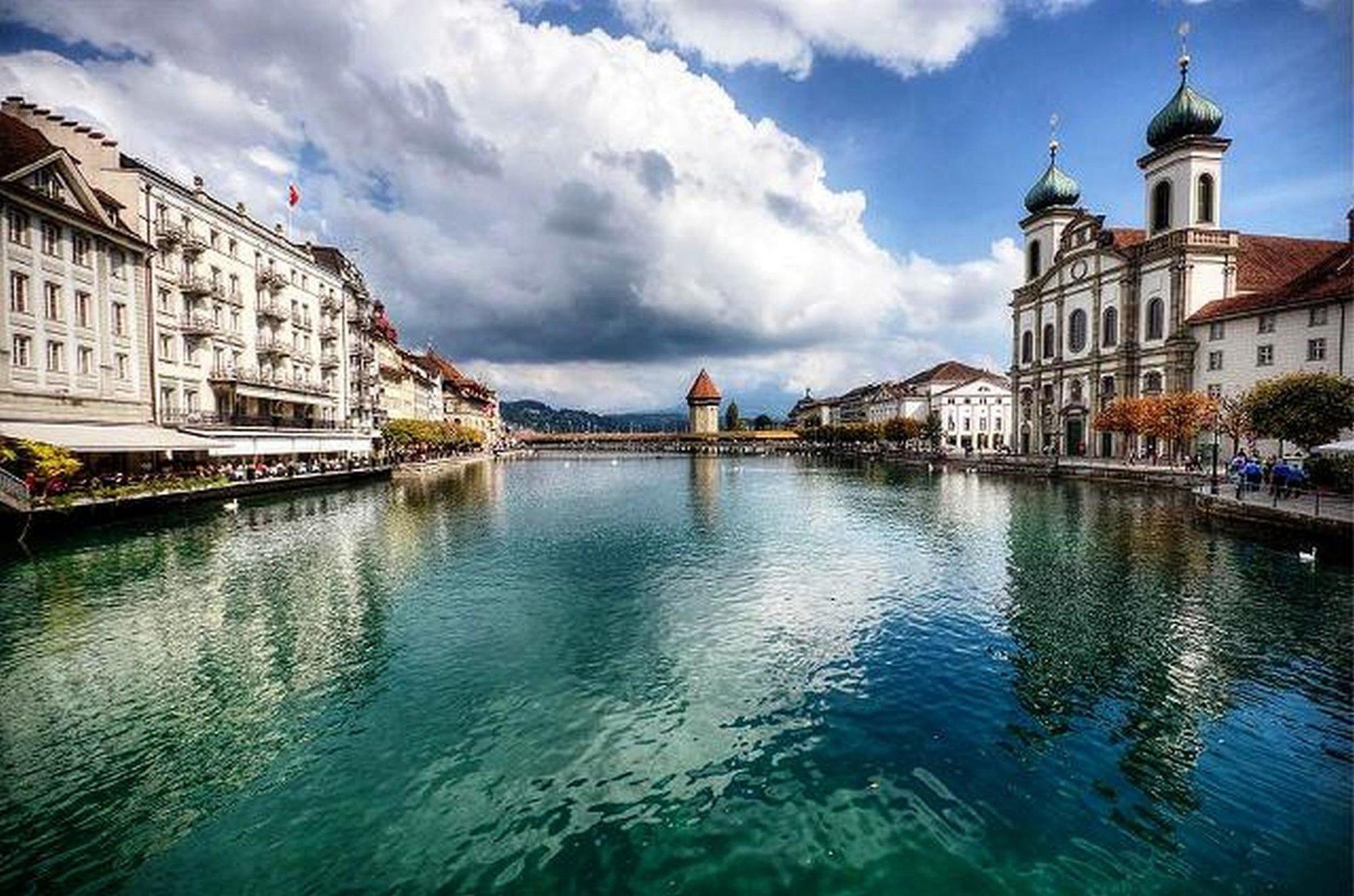 Boutique Hotel Weisses Kreuz - Adult Only Hotel Lucerne Ngoại thất bức ảnh